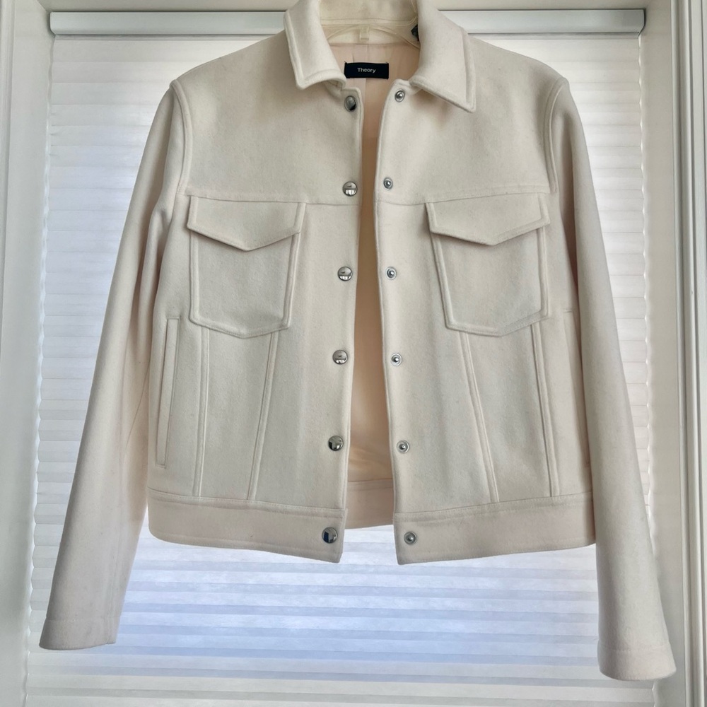 Theory Cream Jacket - image 2
